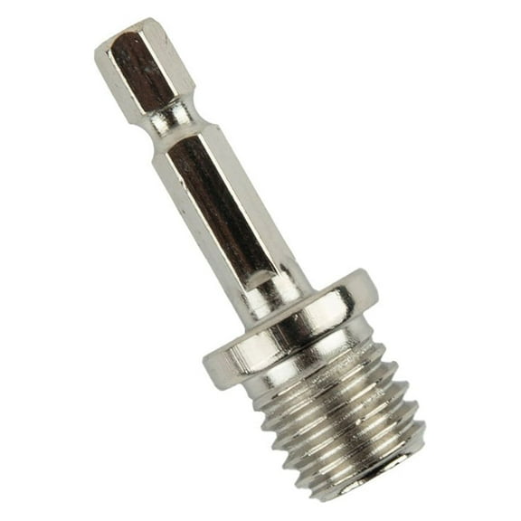 3Pcs 1/4" Hexagon Adapter Drill Chuck M14 Polishing Disc Connecting Rod For Electric Drill Sanding Pad Screwdriver Power Tools Fangkenuo