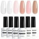 thumbnail image 1 of Set de esmaltes de uñas en gel RARJSM Nude Rubber Base, 6 colores, 7,5 ml, 1 of 7