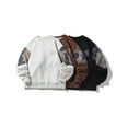 thumbnail image 4 of Mens Crew Neck Pullover Long Sleeve Lightweight Sweater Fashion Embroidery Top, 4 of 5