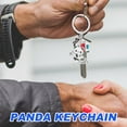 thumbnail image 6 of Phenofice 2Pcs Cartoon Animal Key Chain Metal Key Organizer For Students And Family Members, 6 of 8