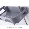 thumbnail image 3 of Estante De Baño Para Inodoro De 2 Niveles, Organizador De Almacenamiento, Montaje En Pared, Ducha Sin Perforación, Cesta De Cocina, Estante Multifuncional Advancent HA023640-00, 3 of 7