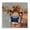 Freckles Cow Portrait, variant on Stupell Industries Rustic Lodge Penny The Highland Cow Canvas Art, 17 x 17, by Lux   Me Designs