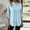 Light Blue, variant on WRFWUL Womens Stand Collar Button Down Shirts Casual Split Hem Rolled Up Long Sleeve Tunic Tops Business Work Blouses