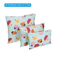 thumbnail image 3 of Unique Bargains Sac à Collation en Polyester Réutilisable et Lavable, Sac à Sandwich 3 Tailles, Motif Gâteau Vert 2 Ensembles/6 Pcs, 3 of 7