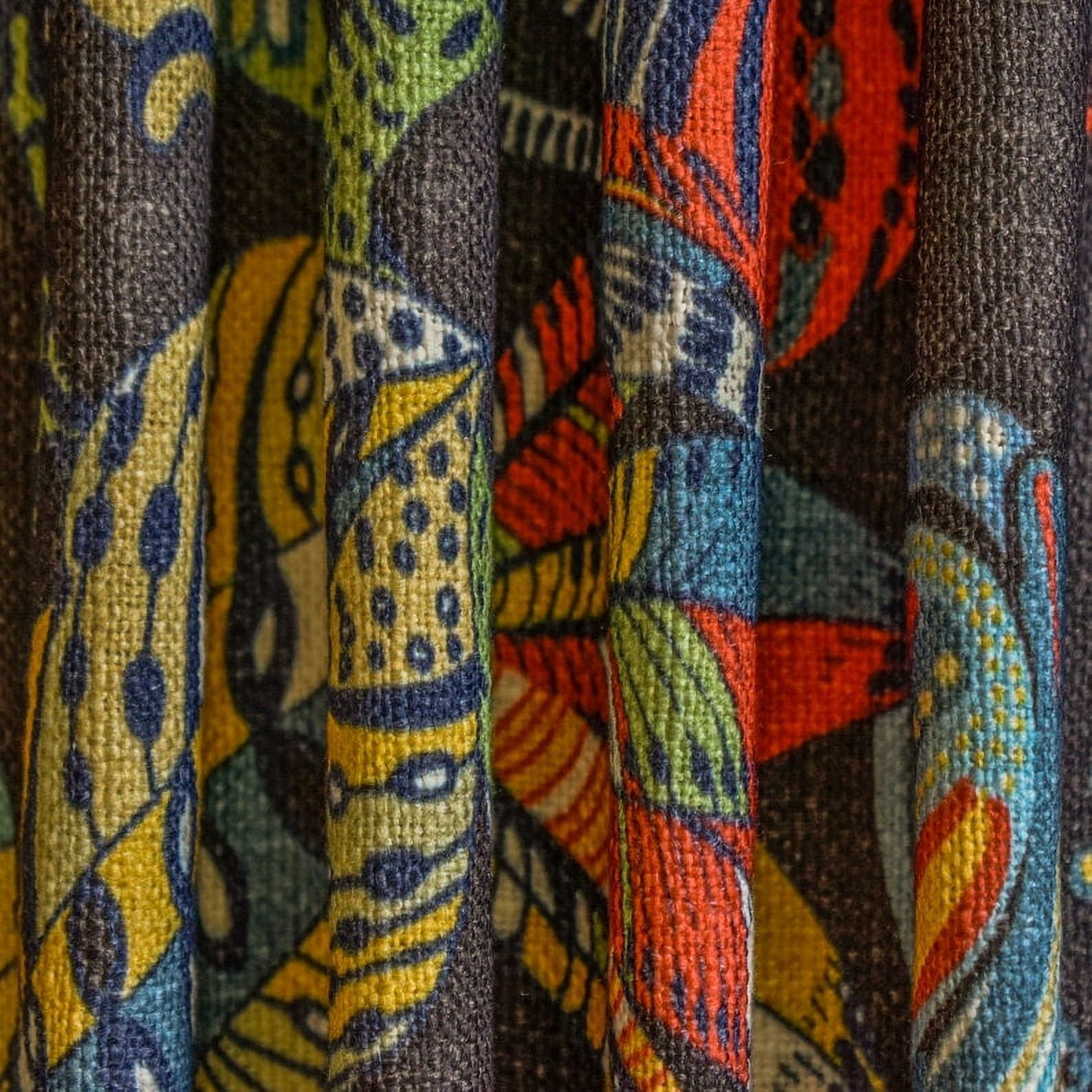 Fabric Mart Direct Black Fabric by the Yard, 54 inches or 137 cm Width Black Cotton Fabric, 14 Continuous Yards Printed Cotton Fabric, Upholstery Fabric, Fabric For Curtains, Fabric For Pillows