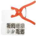 thumbnail image 2 of icolorfuled 1 Set of Open Ring Snaps No Sew Button Fasteners with Pliers Press Tool, 2 of 6