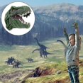 thumbnail image 2 of (Green)Dinosaur Puppet Realistic Dinosaur Head Puppets Toy Flexible Rubber Hand Puppet Soft Rubber, 2 of 5