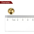 thumbnail image 4 of Uxcell 1/2-inch Precision Solid Brass Bearing Balls for Bearings Valves Decoration 12 Pack, 4 of 5