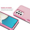 thumbnail image 5 of EBIZCITY for Samsung Galaxy A53 Case, A53 5G Case Military Grade Shockproof Protective Case with [Tempered Glass Screen Protector] Heavy Duty Rugged&Plastic Case for Samsung A53 -Pink, 5 of 8