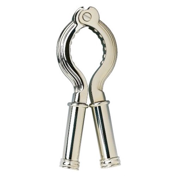 Silver Plated Champagne Cork Removal Pliers with Smooth Design