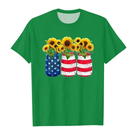 

Summer Toddler Boys Girls Independence Day Short Sleeve Prints T Shirt Tops Clothes Girls Undershirts Long Sleeve Shirts Big Girls Big Sister Long Sleeve Shirt Toddler Girls Solid Long Sleeve Shirts