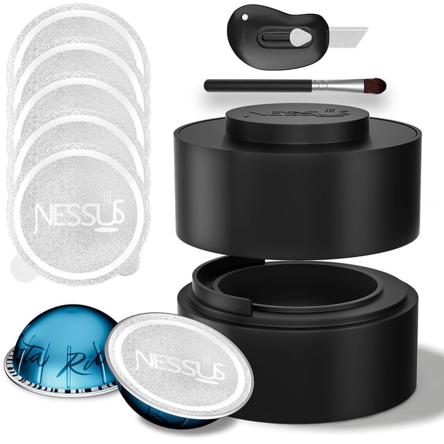 Kit de cápsulas reutilizables para Nespresso Vertuo NESSUS +100 Seals