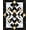 Black, Pattern 2, variant on ODIKA 4'x6' Machine Washable Non-Slip Area Rug, Golden Vein Marble Effect Chic Abstract Floor High Traffic Rug, Black, 81767
