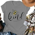 thumbnail image 2 of Sherrylily Summer Women V-Neck T-shirt with Cute Print, 2 of 4