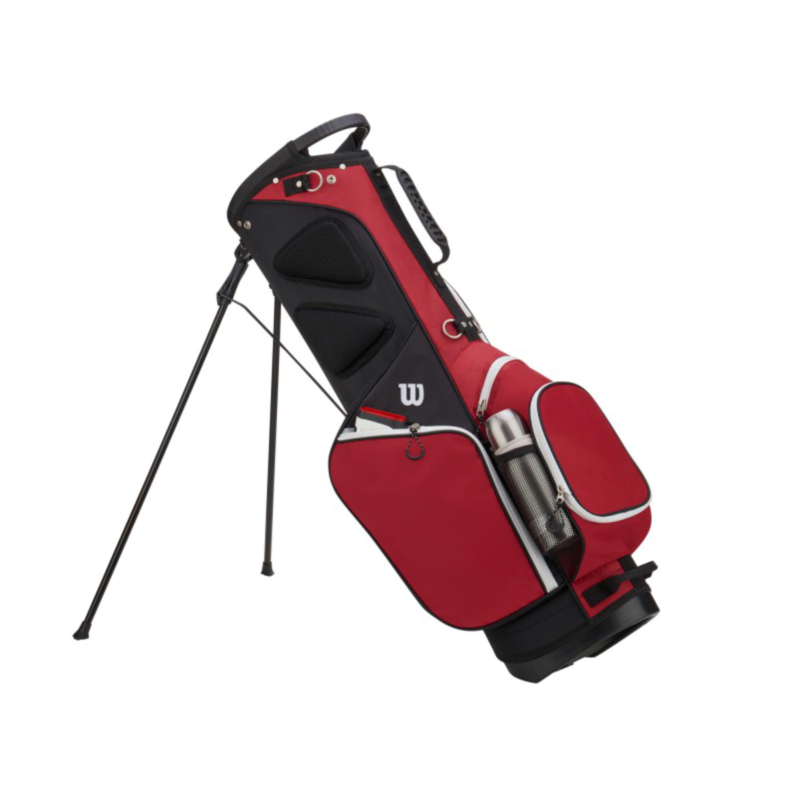 Wilson W Carry Golf Bag Red