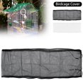 thumbnail image 1 of Bird Cage Cover Adjustable Bird Cage Seed Catcher  Birdcage Nylon Mesh Net Seed Feather Catcher Birdcage Cover Skirt Seed Guard for Parrot Parakeet  Square Bird Cages, 1 of 7