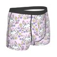 thumbnail image 3 of Naloa Purple Rabbit Print Mens Underwear - Boxers for Men, Classic Briefs for Men, 3 of 9