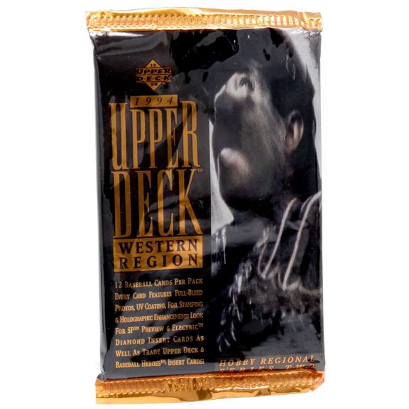 Collectible MLB Upper Deck 1994 Wester Baseball Series 2 Trading Card HOBBY Pack [12 Packs]