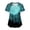 Blue, variant on enyan Womens Halloween Shirts Funny Ghost Tshirts Halloween Short Sleeve Pumpkin Graphic Tee Tops Women's Halloween Shirt Orange,M