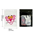 thumbnail image 1 of Small Zipper Plastic Bag Laser Pouch Zip Lock Pouch Small Packaging Customized Cookie Cigar Bags With Clear Window PKPAN68, 1 of 1