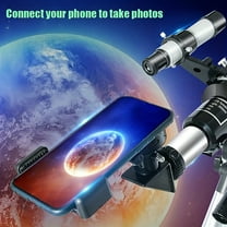 30070 70mm Aperture 150X Magnification Professional Astronomy Refractor Telescope for Adults & Kids, Beginners Portable AZ Mount Telescope with Phone Adapter, Stargazing & Moon Observation