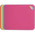 thumbnail image 4 of Dexas Heavy Duty Grippmat, Blue, Yellow, Orange and Pink, Set of 4, 11.5 by 14 inch Flexible Kitchen Cutting Boards, 4 of 12