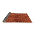 thumbnail image 2 of Ahgly Company Indoor Rectangle Abstract Orange Modern Area Rugs, 4' x 6', 2 of 4