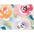 thumbnail image 2 of Loreth, Lanie 32x25 White Modern Wood Framed Museum Art Print Titled - Blooms Abound Rectangle, 2 of 4