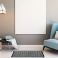 thumbnail image 3 of Handwoven Diamond Rug 20" X 32" Black, 3 of 3