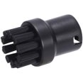 thumbnail image 3 of Paquete de 4 cepillos de limpieza redondos de repuesto CHEPIHG para limpiadores a vapor Karcher SC1 SC2 SC3 SC4 SC5 SC7 negro, 3 of 5