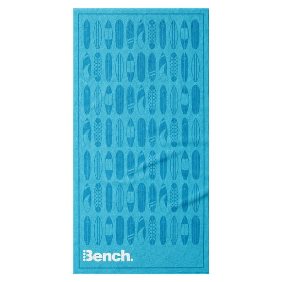 Bench Beach Towel 2-pack (Blue)