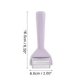 thumbnail image 2 of Unique Bargains 1 Pc Rodillo Facial Duradero para Mujeres para Salón de Belleza Vacaciones Baño Viaje ABS Acero Inoxidable 304 Púrpura, 2 of 3