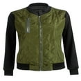 thumbnail image 1 of PENGXIANG Veste en Jean Décontractée à Demi-Zip pour Femmes, 1 of 6