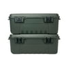 Plano Sportsman's Trunk 3 Pack, OD Green, 27-Gallon Lockable Storage Box