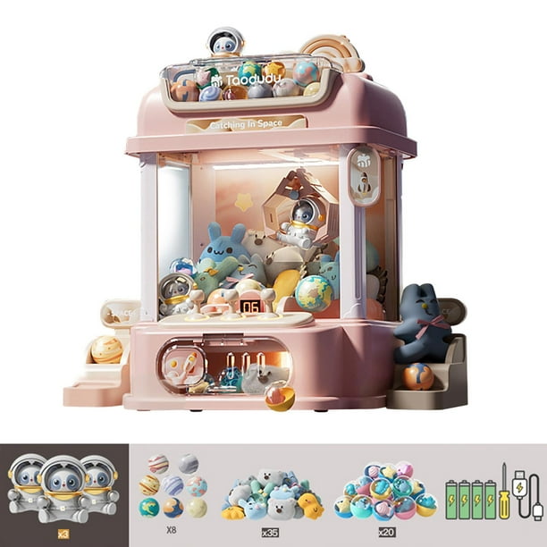 Juego de Arcade Claw Machine Perfecl con muñecos de Peluche pequeño estilo F