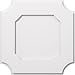 thumbnail image 3 of Ekena Millwork CMP20LE Médaillon de Plafond Contemporain en PVC de Qualité Architecturale Carré de 20 Po x 12 Po, 3 of 4