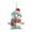 D, variant on Christmas Ornaments Cute 2D Snowman Acrylic Ornaments for Christmas Tree Decorations White Snowman with Hat Christmas Hanging Ornament Ornament Hanging Decorations for Christmas Tree Decor