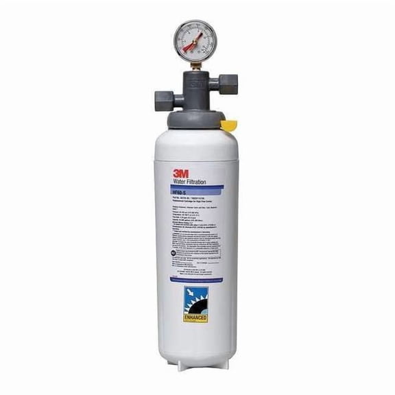 3m Filtration Water Filter System,0.2 micron,17 5/8" H 5616303