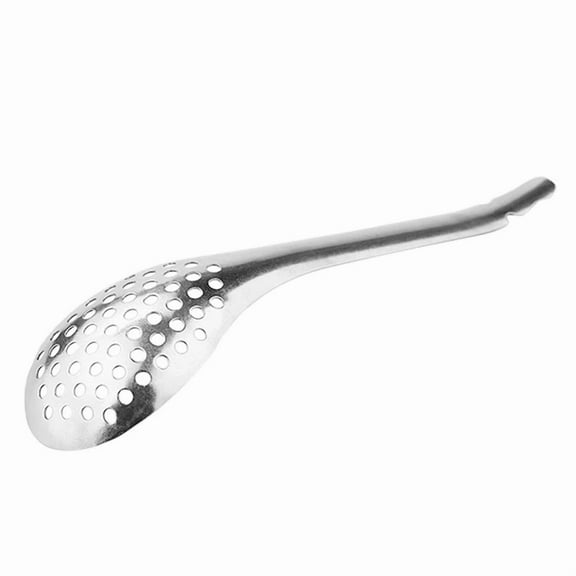 56 Holes Caviar Spoon Useful Kitchen Cooking Gadgets Colander Egg Yolk_W