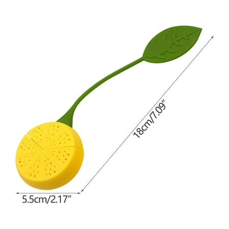 

OAVQHLG3B Silicone Lemon Tea Bag Tea Maker Tea Tea Strainer Tea Strainer Tea Separator