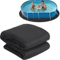 thumbnail image 1 of YUSAZENS Non-Woven Pool Liner, Heavy Duty Pool Ground Cloth for Above Ground Inground Pool Spa Pond Protection Ellipse 16x32, 1 of 8