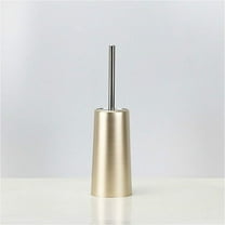 Toilet brush and bracket, floor-standing anti-rust durable toilet brush Champagne gold