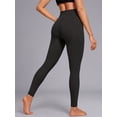 thumbnail image 4 of Rosvigor 2 Pack Plus Size Fleece Lined Yoga Leggings for Women Thermal Leggings Winter Warm Soft Pants with Pockets for Workout Lounge Travel, 4 of 8