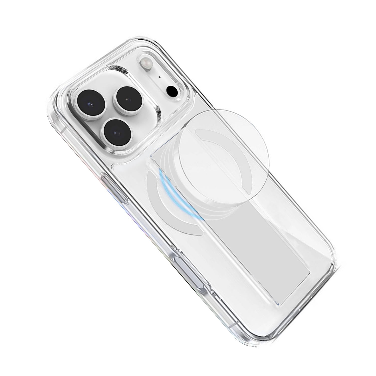 Hard Shell MagGrip Case for iPhone 17 Pro Max - Transparent