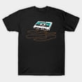 thumbnail image 1 of T-Shirt Unisexe Graphique Nostalgie Musique Cassette Rétro des Années 80 AB Mixtape, Tailles jusqu'à 3TG, 1 of 4