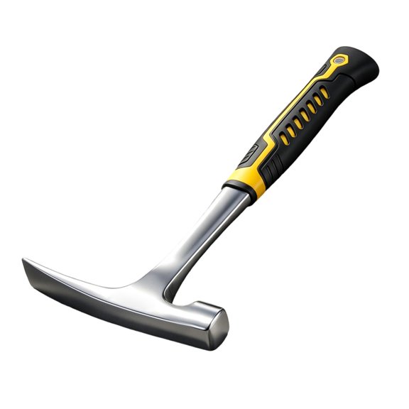 Lynono Geological Hammer Integrated Forging Multifunctional Hardware Tool for Carpenter