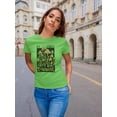 thumbnail image 2 of Teonanacatl Stencil Art T-Shirt Women -Image by Shutterstock, Female XX-Large, 2 of 4