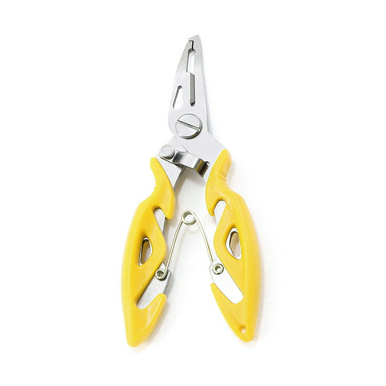 YIDEDE Fish Use Tongs Multifunction Scissors Pliers Heavy Duty Stainless  Steel And Abs Fishing Tackle Tool Cutting 