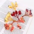 thumbnail image 6 of Cheers.US 10Pcs/Set Autumn Red Berry Twig Stem,Artificial Orange Berry Picks for Fall Decor, Christmas Tree Decorations, Crafts, Wedding, Holiday Home Decoration, 6 of 7