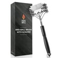 thumbnail image 6 of Pure Grill 3-in-1 Stainless Steel Bristle Free BBQ Grill Brush and Scraper, 6 of 7
